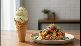 From Italian Gelato To Indian Cafés, Plant-Based Recipes Take Centre Stage