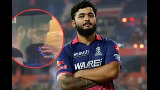 Riyan Parag Caught Vaping In IPL Dressing Room, In Line For BCCI Punishment | Watch