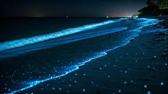 India's Enchanting Glow: Discover 5 Bioluminescent Beaches That Light Up the Night
