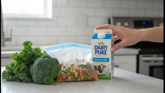 Check Milk, Frozen Food And Vegetables As Soon As The Order Arrives
