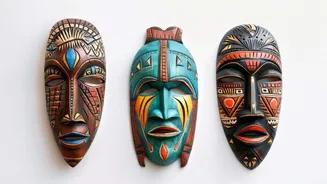 How to create decorative clay masks
