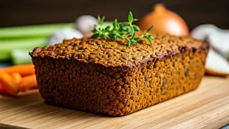 Delicious Lentil Loaf: A Hearty Recipe!