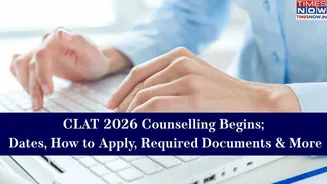 CLAT 2026 Counselling Begins; Important Dates, How to Apply, Required Documents & More
