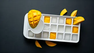 Coconut Water Mango Ice Cubes Are Trending Everywhere Now