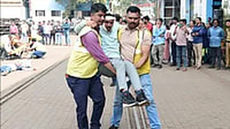 Hubballi Railway Staff Drill Disaster Response