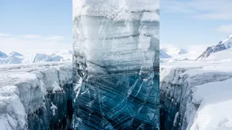Why Glacial Ice Density Changes With Depth Yielding Clues About Ancient Snowfall Rates