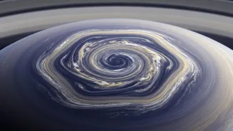 Saturn's Hexagon And Decagon: Five Facts About The Planet's Polar Patterns
