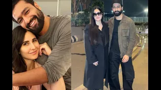 Katrina Kaif And Vicky Kaushal Make FIRST Joint Appearance After Welcoming Son Vihaan | Watch