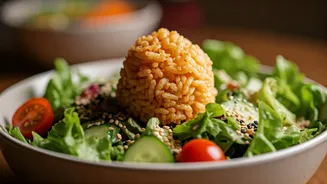 Crunchy Rice Makes This Salad Impossible To Resist