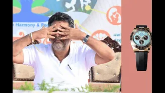 Rolex Watch, Louis Vuitton Scarf And Rs 50 Haircut: BJP Questions DK Shivakumar’s ‘Simple Living’ Claim