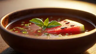 Watermelon Sabja Gazpacho Is Defeating Indian Summer Heat Waves