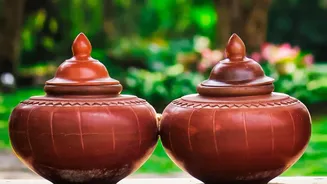 Terracotta Olla Pots Offer Eco-Friendly Slow-Release Irrigation For Balcony Gardens During Dry Spells
