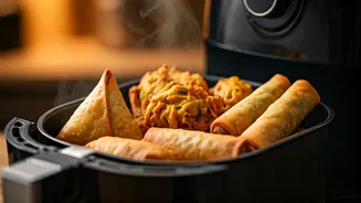 Air Fryer Hacks For Healthy Crispy Indian Evening Snacks