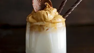 Biscoff Iced Latte Mixes Caramelised Spread With Coffee And Cold Milk