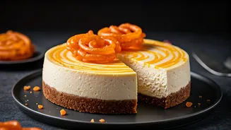 Jalebi Cheesecake Becomes New Dessert Obsession