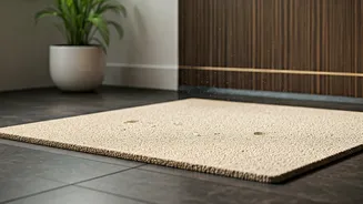 Keep Floors Dry Using Viral Diatomaceous Earth Entryway Mats