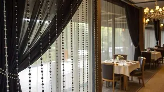 How to make beaded curtains at home