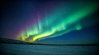 Cosmic Fireworks: Northern Lights & Solar Storms