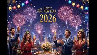 Happy New Year 2026: Wishes, Images, Status, Quotes, Messages and WhatsApp Greetings to Share