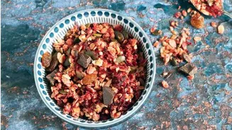 How to give your granola a beetroot twist