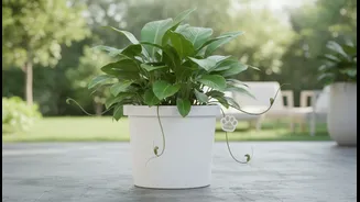 Choose Large Planters Carefully So Pets Cannot Climb Or Get Trapped