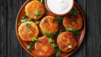 Small Dahi Kebab Patties Cook More Evenly Than Large Ones