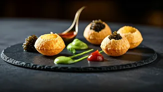 Michelin-Starred 'Caviar Pani Puri' Sparks Delight and Debate Online