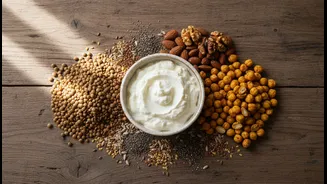 Curd, Lentils, Soy, Nuts and Seeds Can Share the Protein Load