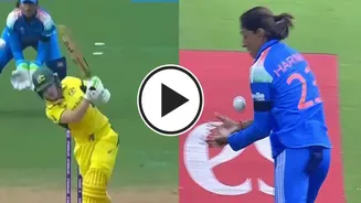 WATCH: Harmanpreet Kaur drops easy catch of Alyssa Healy in ICC Women’s CWC 2025 semi-final in Navi Mumbai