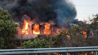Fire breaks out in Delhi-bound Rajdhani Express, probe ordered