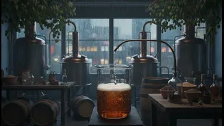 How rainy season aesthetics complement artisanal values celebrated at urban brewing workshops