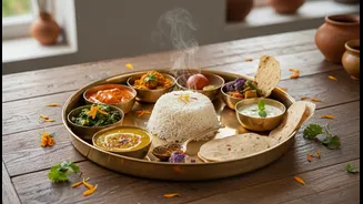 Traditional Shravan Plates Encourage Mindful Seasonal Eating
