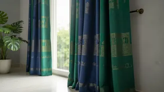 Upcycled Saree Window Drapes Stand Out In Sustainable Home Decor Trends Across Major Indian Cities