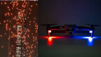 Sydney Drone Show Malfunction Sends Nearly 90 Drones Crashing Into Harbour