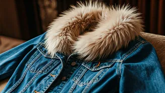 70s Vibe: Upgrade Your Denim with Faux Fur