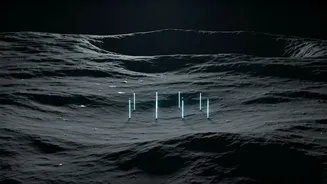 Lunar GPS: Lasers in Frozen Craters Could Guide Future Moon Missions
