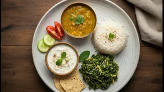 Fresh Home-Cooked Food Takes Priority On A Traditional Shravan Plate
