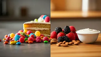 Late-Night Cravings: High-Sugar Snacks vs. Smart, Blood Sugar-Friendly Alternatives