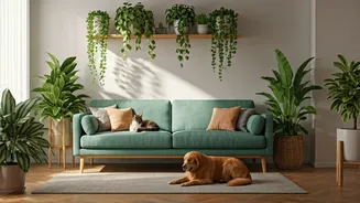 Greener Rooms Can Calm Humans And Pets