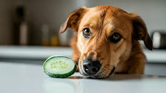 DIY Frozen Cucumber Treats Keep Stressed Pups High-Key Chill Today