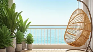 Twinkle Khanna's Dreamy Balcony: A Sanctuary for Work and Relaxation