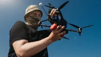 AI drones from Ukrainian firms give Ukraine's troops battlefield edge