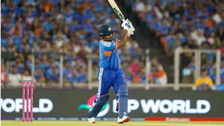 Sanju Samson slams highest-ever score in T20 WC finals: Stats