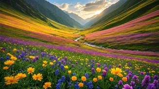 The World Famous Valley Of Flowers Commences Summer Seasons