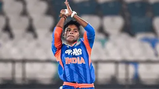 Kranti Gaud Fined 10 Per Cent of Match Fee for Breaching Level 1 of ICC Code of Conduct