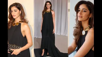 Ananya Panday Is Simple Yet Sophisticated In Chanel Black Gown At Academy Museum Gala
