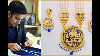 Thewa: A 400-Year-Old Rajasthani Craft That Turns Gold Into Art And A Young Artisan Carrying Its Legacy Forward In 6th Generation