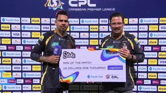 Sunil Narine’s 3/7 in first TKR win followed by all-round performance in second guide him to two consecutive POTM Awards