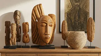 Elevate Your Home Decor: The Art of Styling with African Wood Carvings