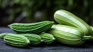 Fresh Lauki And Karela Fill Monsoon Markets